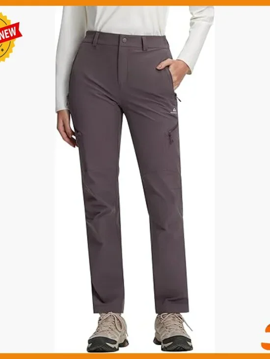 Women's Hiking Cargo Pants Quick Dry Water Resistant Stretch Medium - Picture 1 of 6